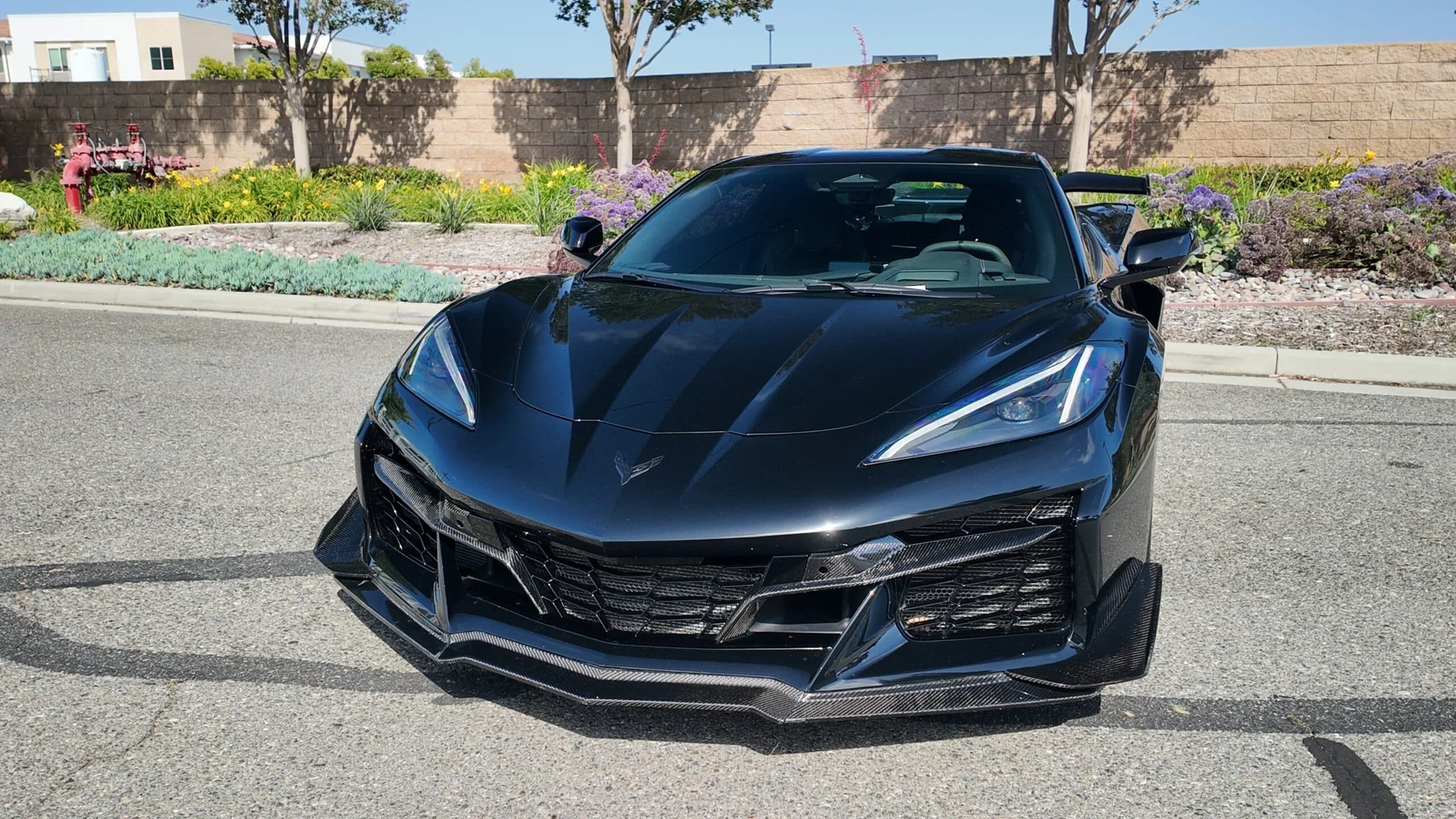 Chevrolet Corvette Z06 detail relevant to birthday exotic car rentals on MIA / LUX