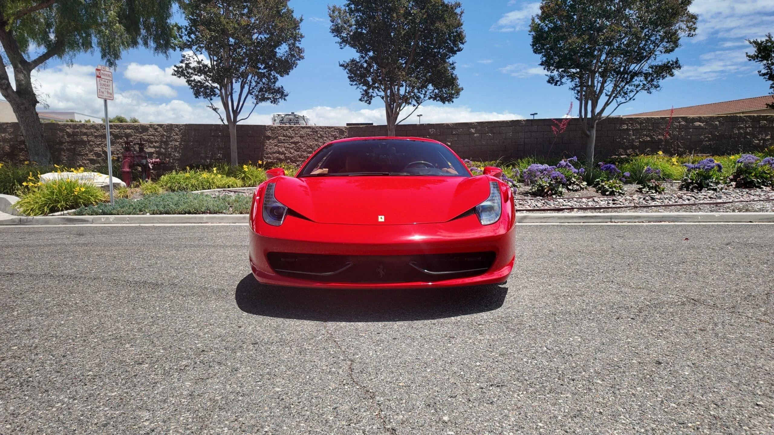 Ferrari 458 Italia detail relevant to miami date-night exotic car rentals on MIA / LUX