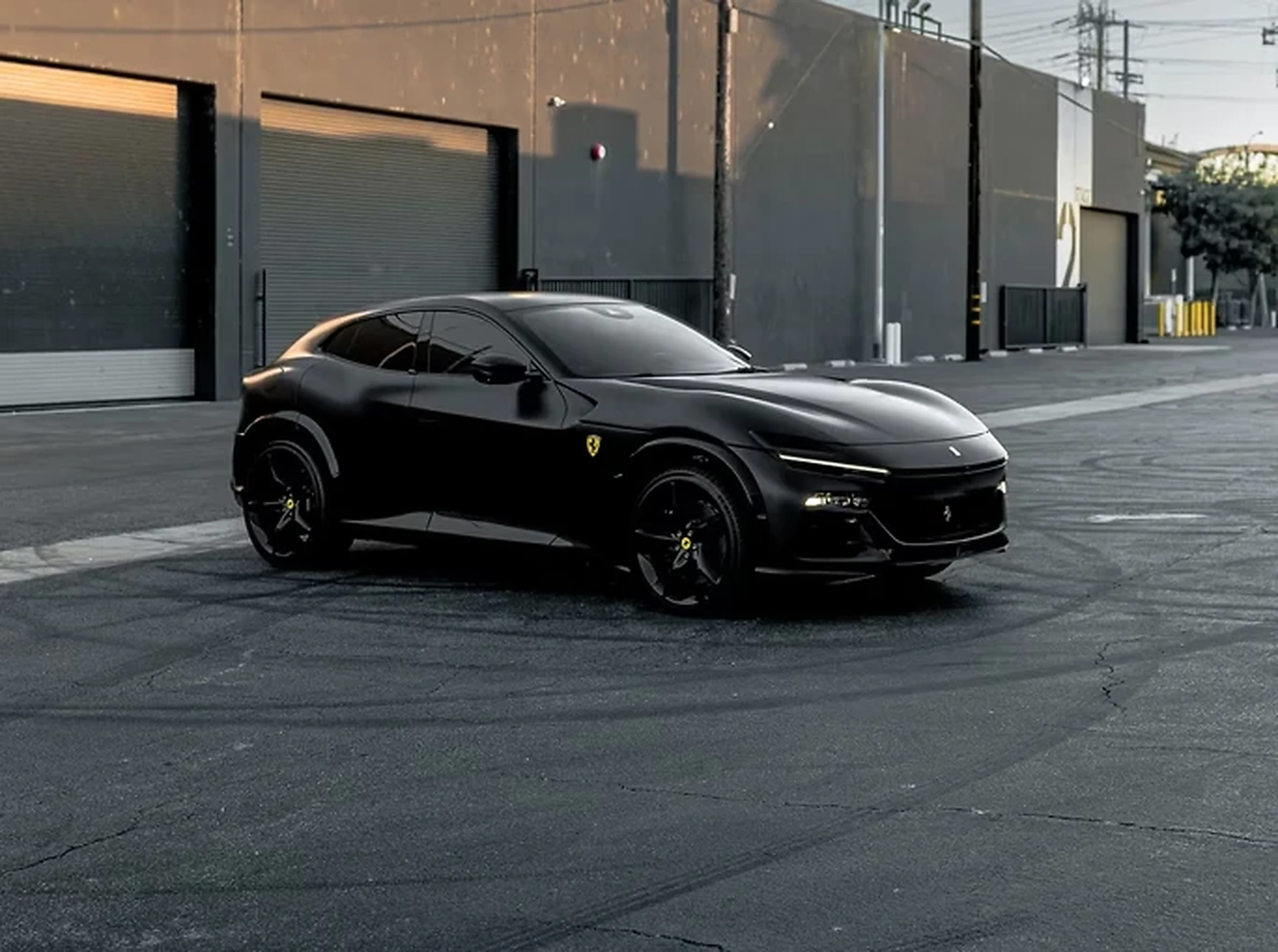 Ferrari Purosangue for performance suv rentals — luxury car rental Miami airport