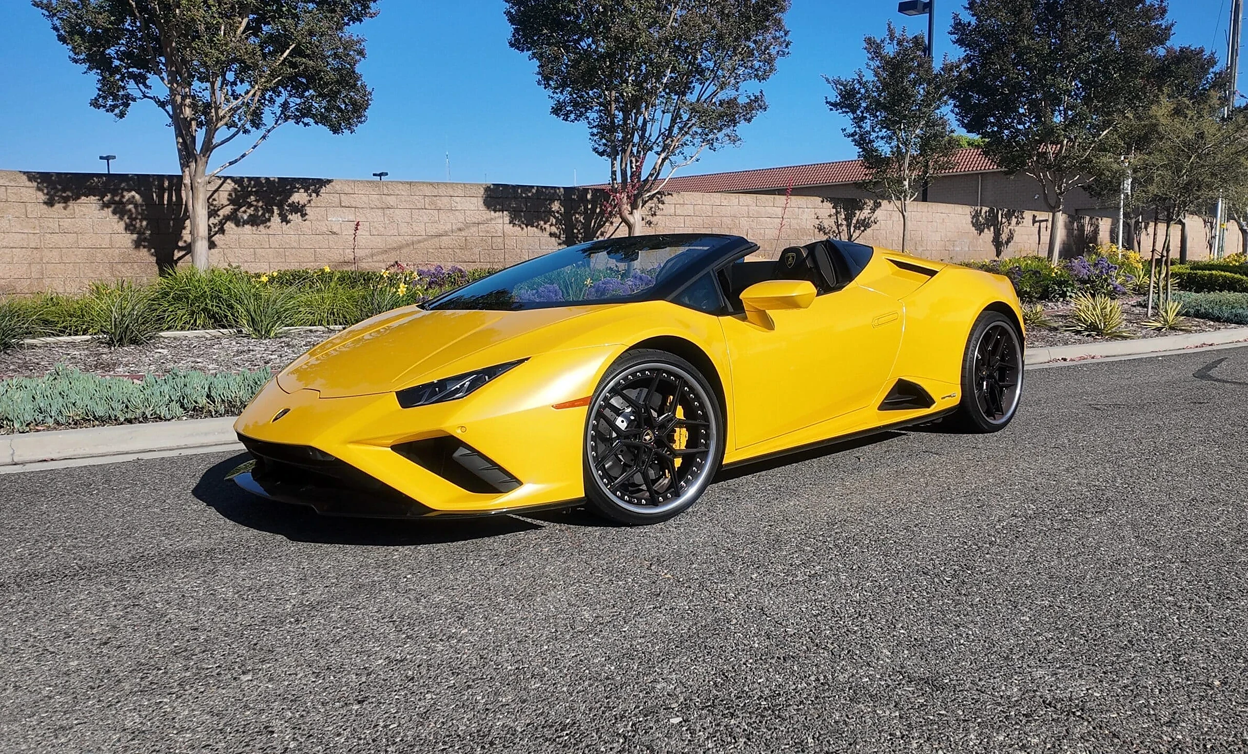 Lamborghini Huracán EVO Spyder for one-day exotic car rentals — luxury car rental Miami airport — MIA / LUX guide