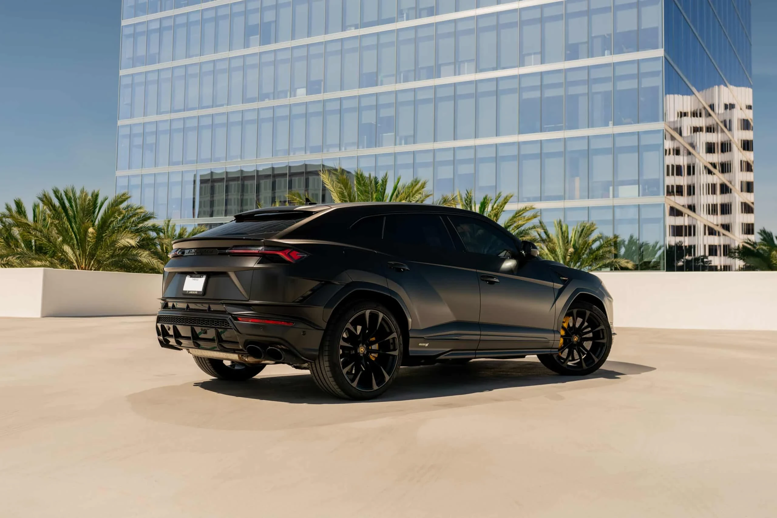 Lamborghini Urus S for miami boat-show luxury car rentals — luxury car rental Miami airport