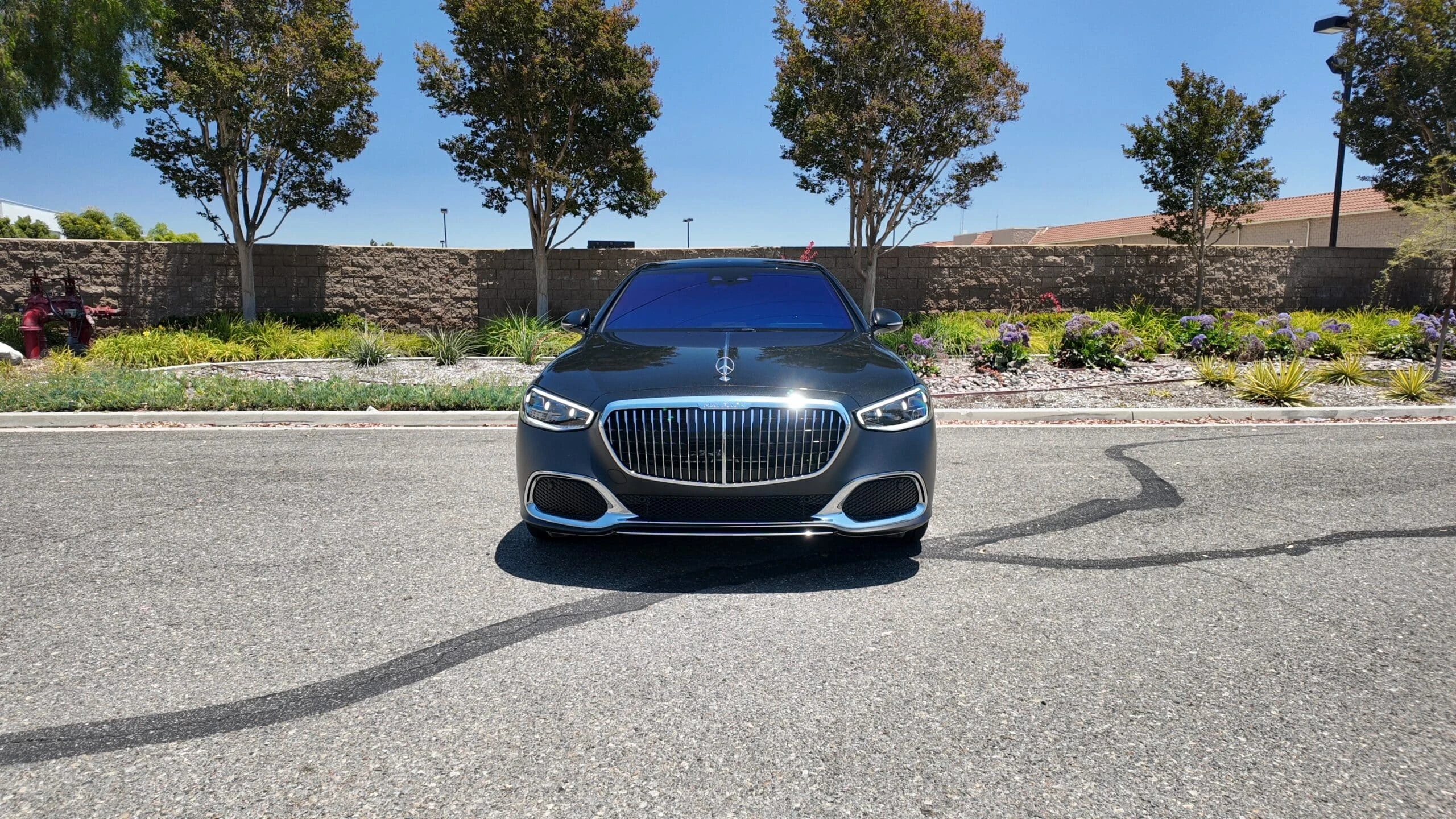 Mercedes-Maybach S 580 detail relevant to miami hotel delivery on MIA / LUX