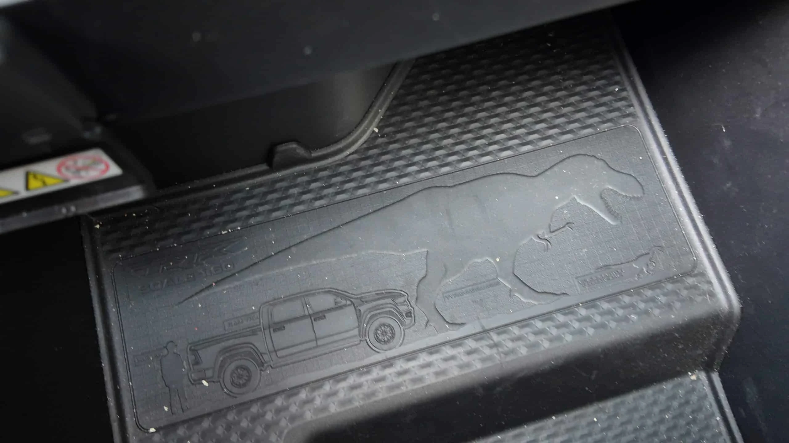 Ram 1500 TRX detail relevant to five-passenger luxury car rentals on MIA / LUX